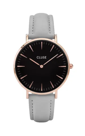 Montre CLUSE La Bohme Rose Gold Black-Grey CL18018