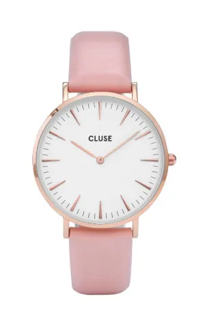 Montre Cluse La Bohme Rose Gold White CL18014