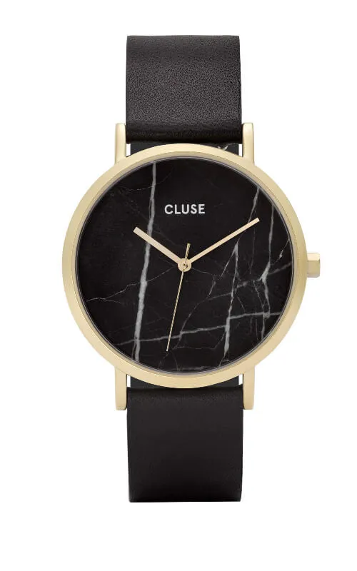 Montre Cluse La Roche Gold Black Marble CL40004
