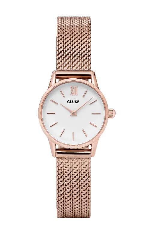 Montre CLUSE La Vedette Mesh Rose Gold White CL50006