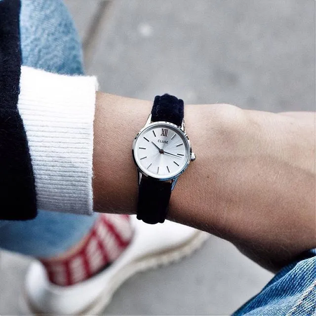 Montre CLUSE La Vedette Silver Blue Velvet CL50017