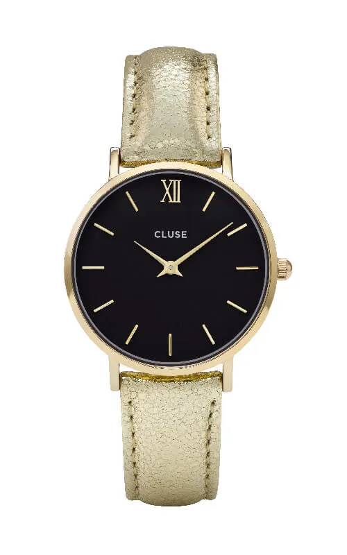 Montre CLUSE Minuit Gold Black/Gold Metallic CL30037
