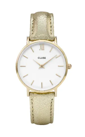 Montre CLUSE Minuit Gold White/Gold Metallic CL30036