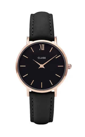 Montre CLUSE Minuit Rose Gold Black/Black CL30022