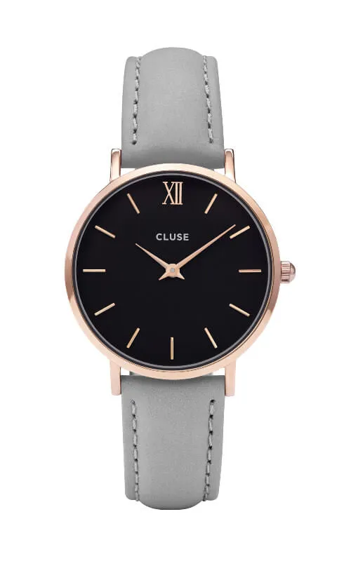 Montre CLUSE Minuit Rose Gold Black/Grey CL30018