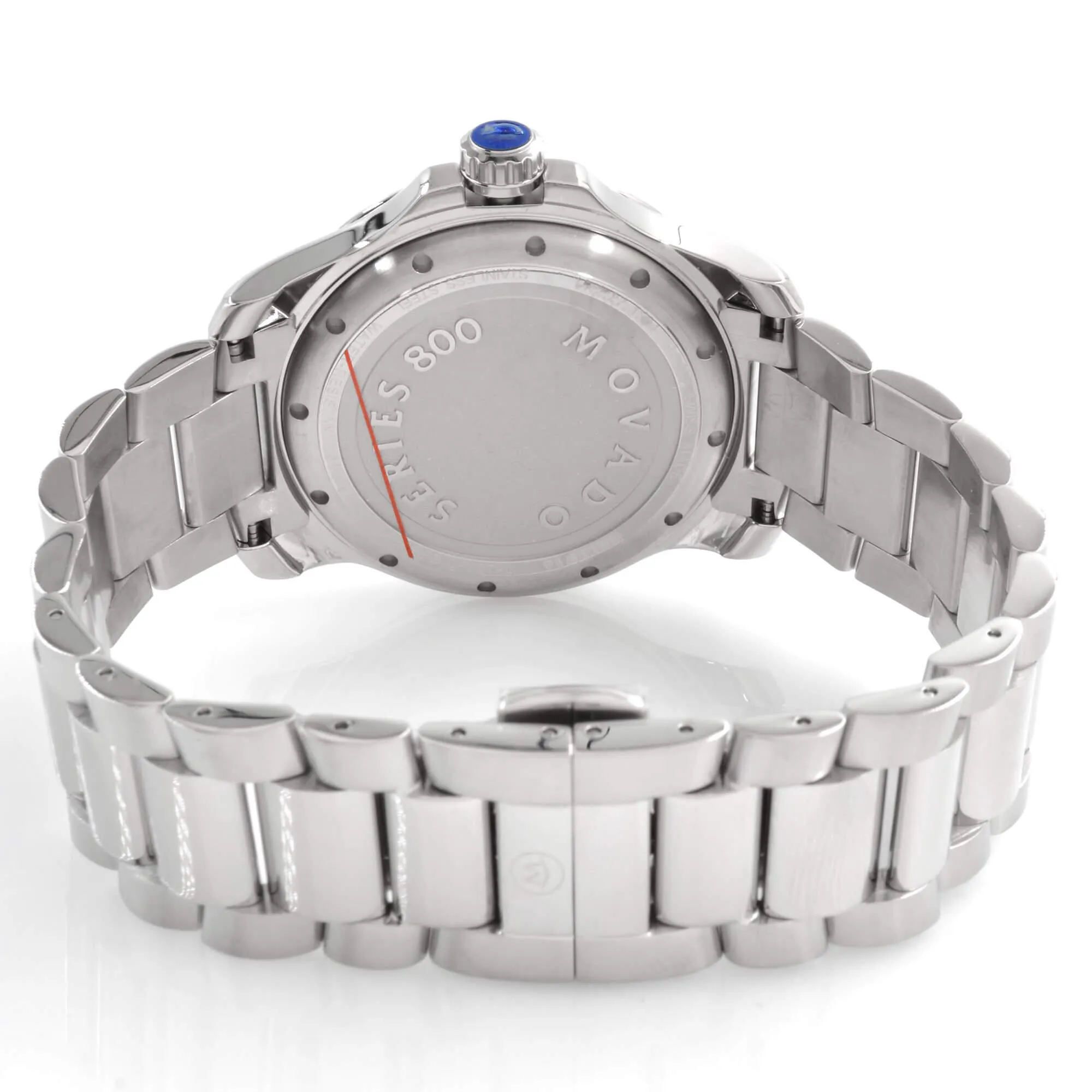 Movado Men's Quartz Watch - Series 800 Rotating Bezel Black Dial Bracelet | 2600152