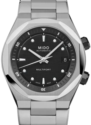 Multifort 8 Two Crowns Black Ref. M047.507.11.051.00