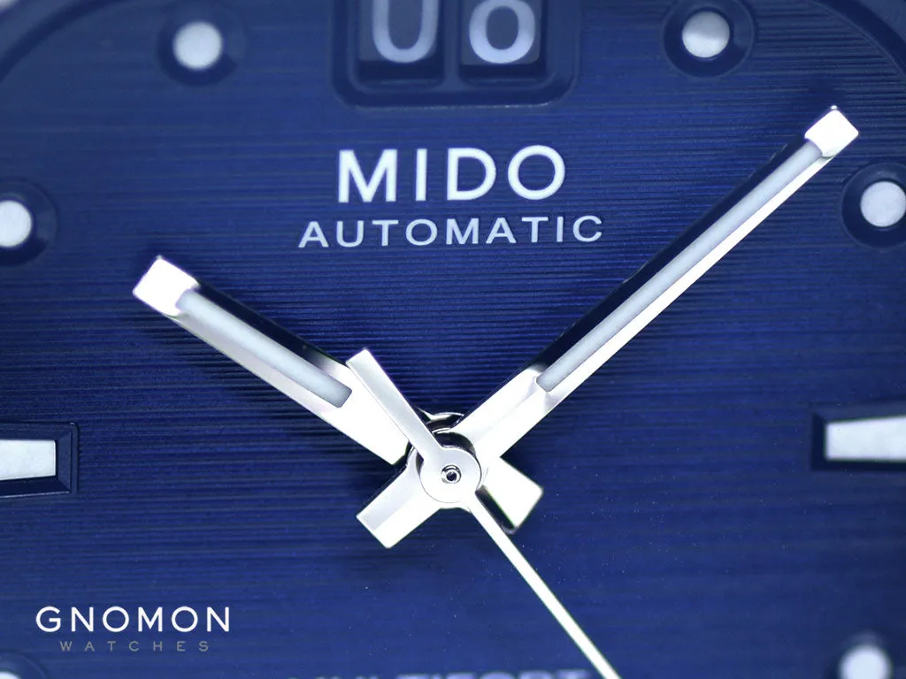 Multifort TV Big Date Blue - Rubber Ref. M049.526.17.041.00