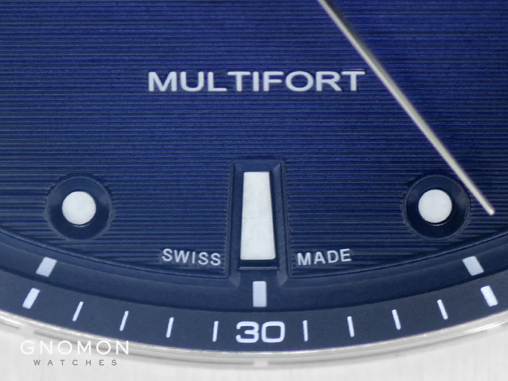 Multifort TV Big Date Blue - Rubber Ref. M049.526.17.041.00