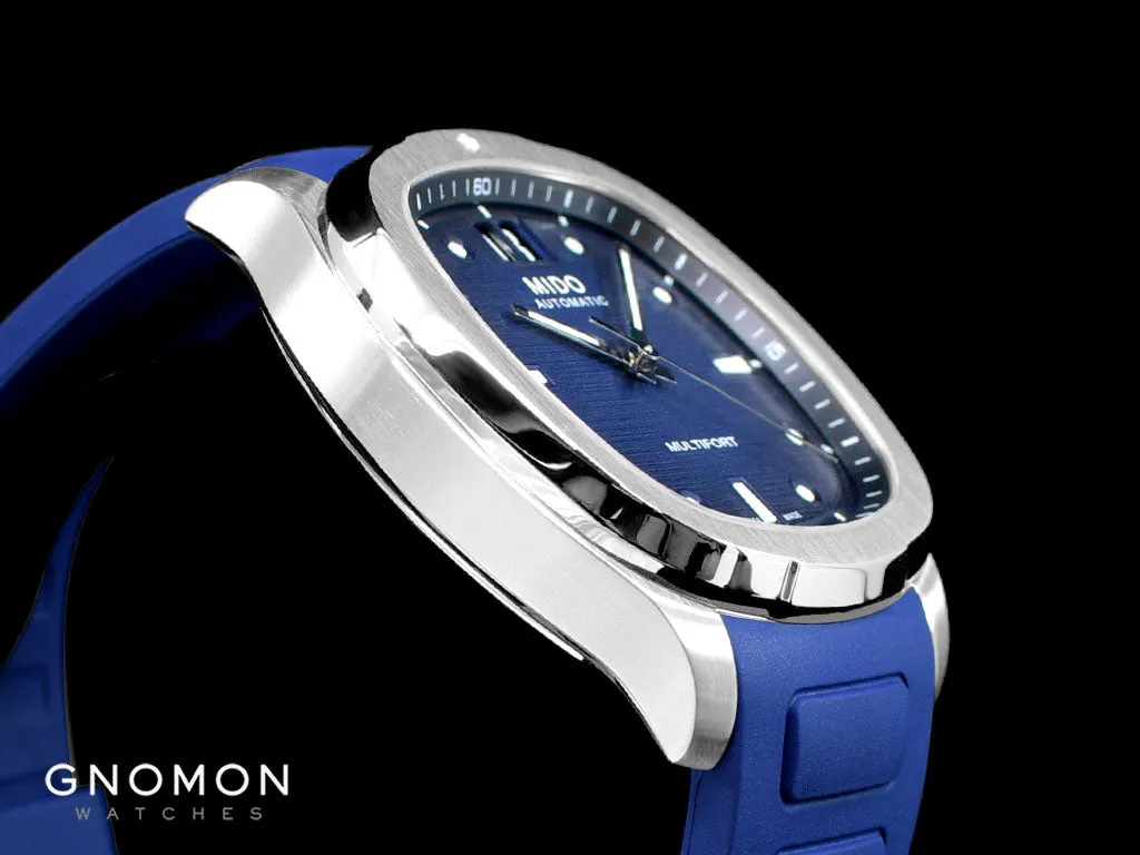Multifort TV Big Date Blue - Rubber Ref. M049.526.17.041.00