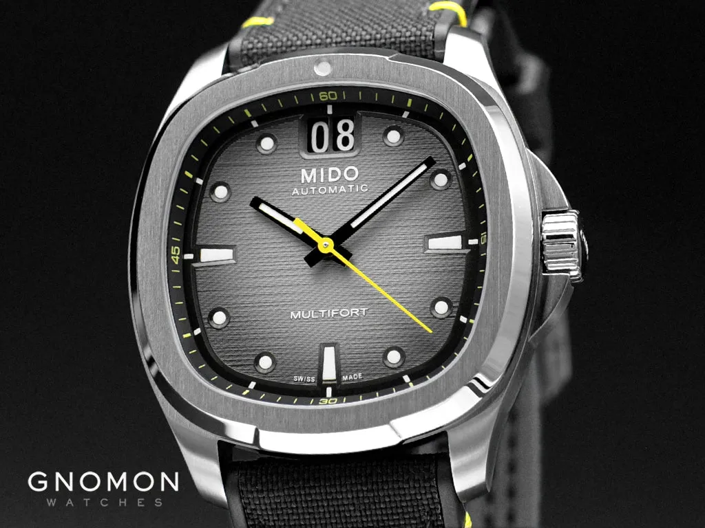 Multifort TV Big Date Grey - Rubber Ref. M049.526.17.081.01