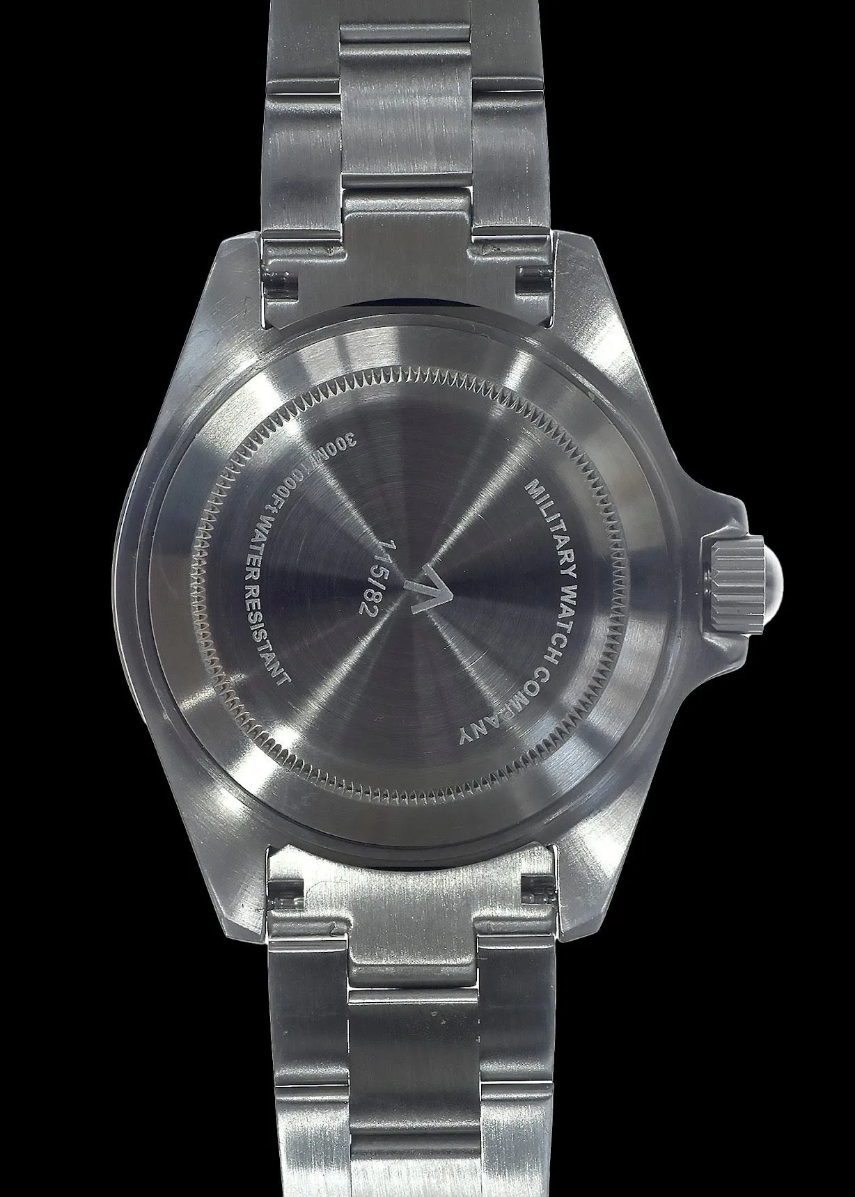 MWC 24 Jewel 1982 Pattern 300m Automatic Military Divers Watch with Sapphire Crystal on a Matching Stainless Steel Bracelet (Non Date Version)