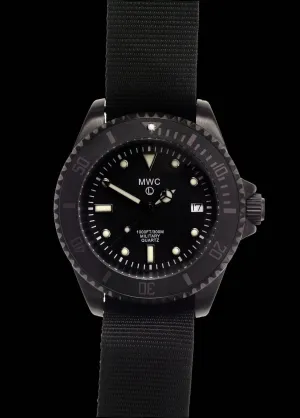 MWC 300m / 1000ft PVD Steel Military Divers Watch (Quartz)