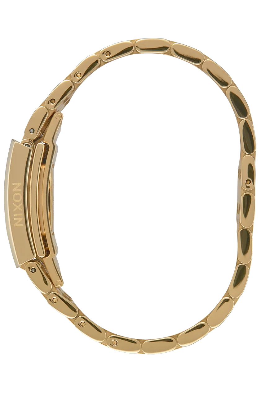 Nixon Confidante Stainless Steel Gold Dial Womens Watch A1362-1921-00