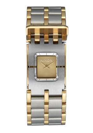 Nixon Confidante Stainless Steel Gold Dial Womens Watch A1362-1921-00