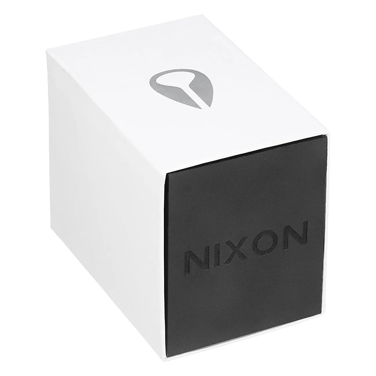 Nixon Men's Quartz Watch - Sentry White Dial Brown Calfskin Leather Strap | A1052621