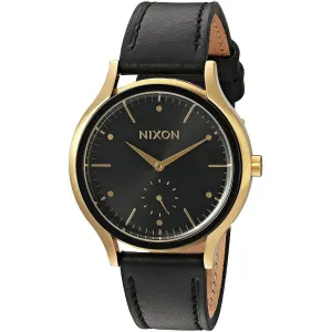 Nixon Women's Quartz Watch - Sala Leather Black Dial Strap | A995513