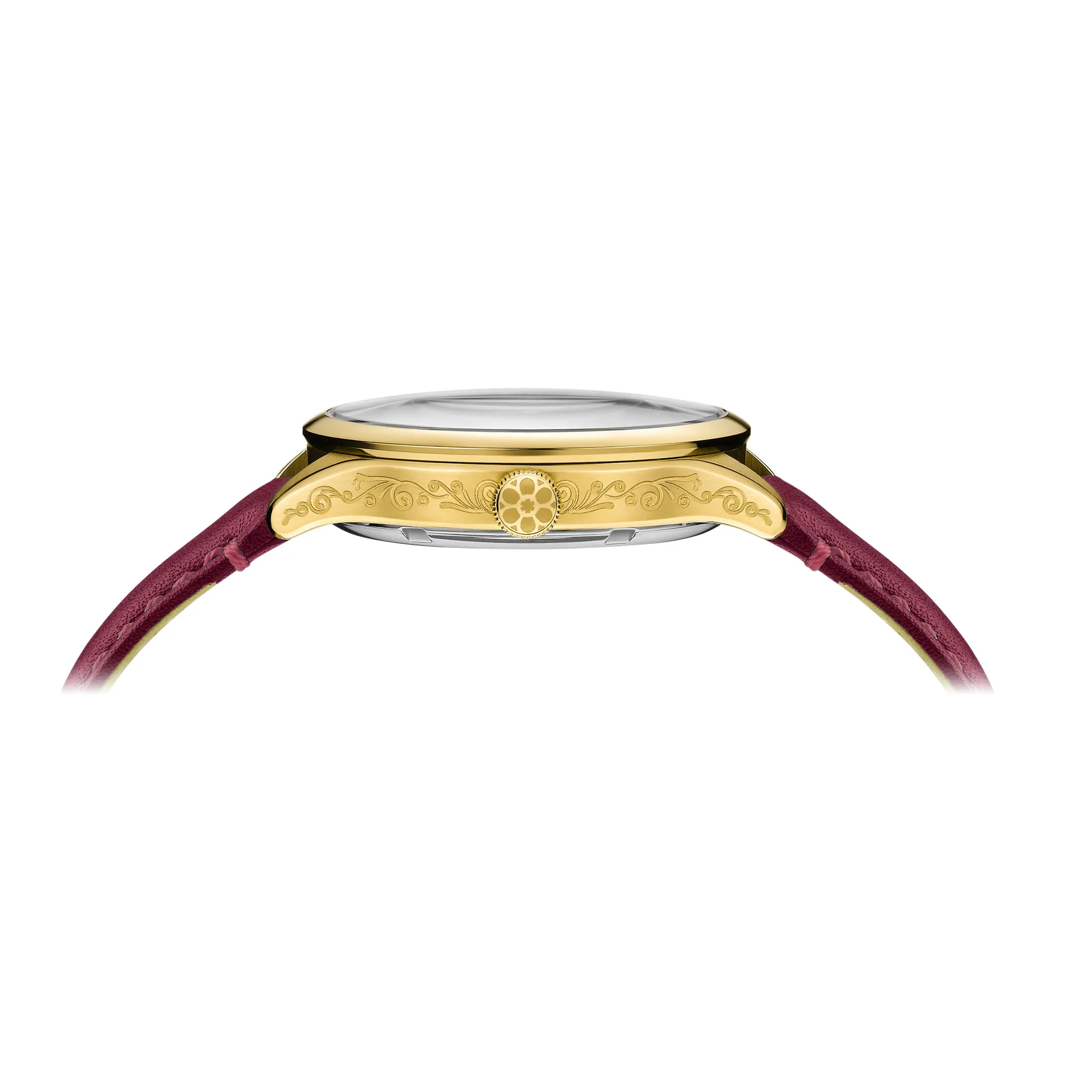 No.274 Open Heart Gold, green and oxblood