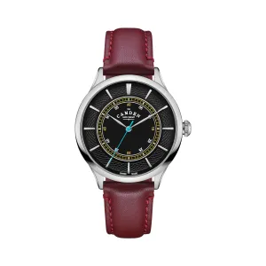No.274 Steel, black and oxblood