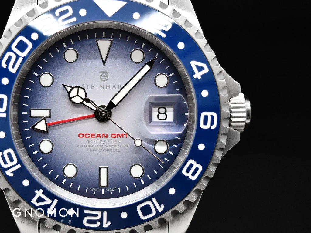 Ocean One GMT Premium Blue Ceramic - ETA2893-2