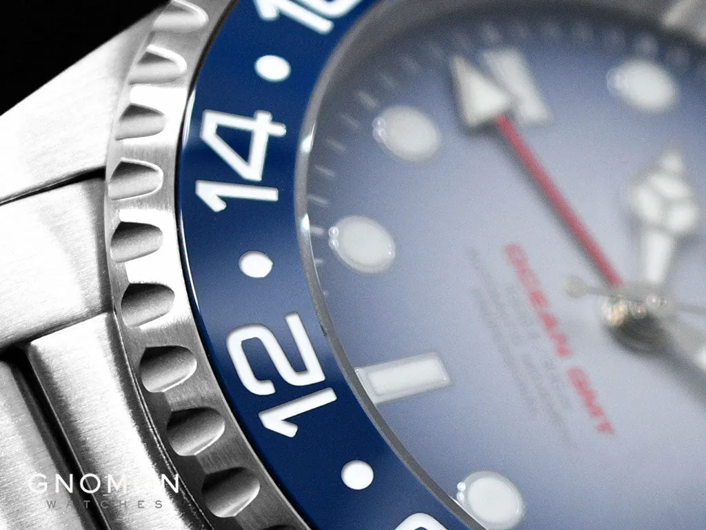 Ocean One GMT Premium Blue Ceramic - ETA2893-2