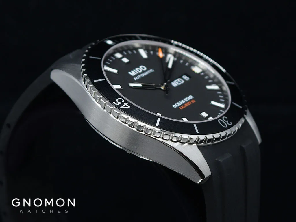 Ocean Star Captain Black - Rubber Ref. M026.430.17.051.00
