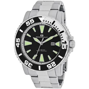 Oceanaut Men's Watch - Marletta Quartz Black Dial Stainless Steel Bracelet | OC2911