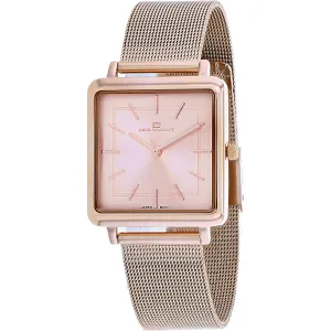 Oceanaut Women's Watch - Traditional Rose Gold Dial Plated Steel Bracelet | OC0287