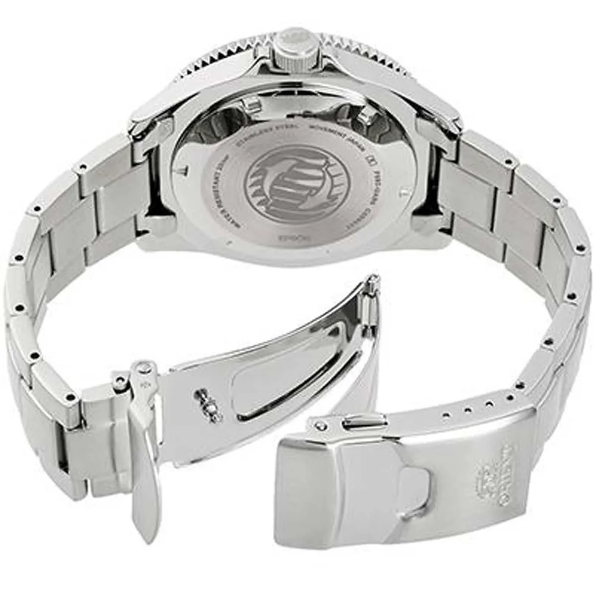 Orient Men's Automatic Watch - Kanno Black Dial Silver Tone Bracelet | RA-AA0912B19B