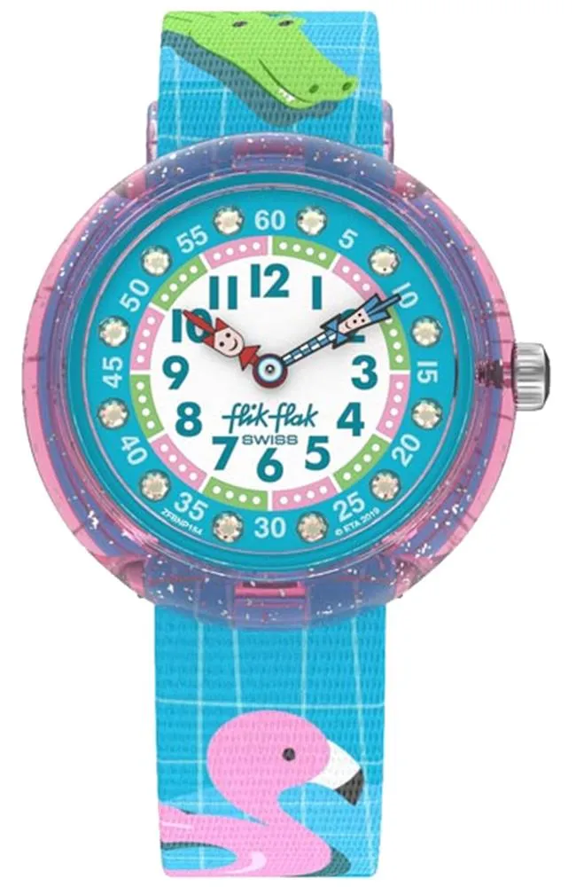 Orologio Flik Flak Splashtastic Blue