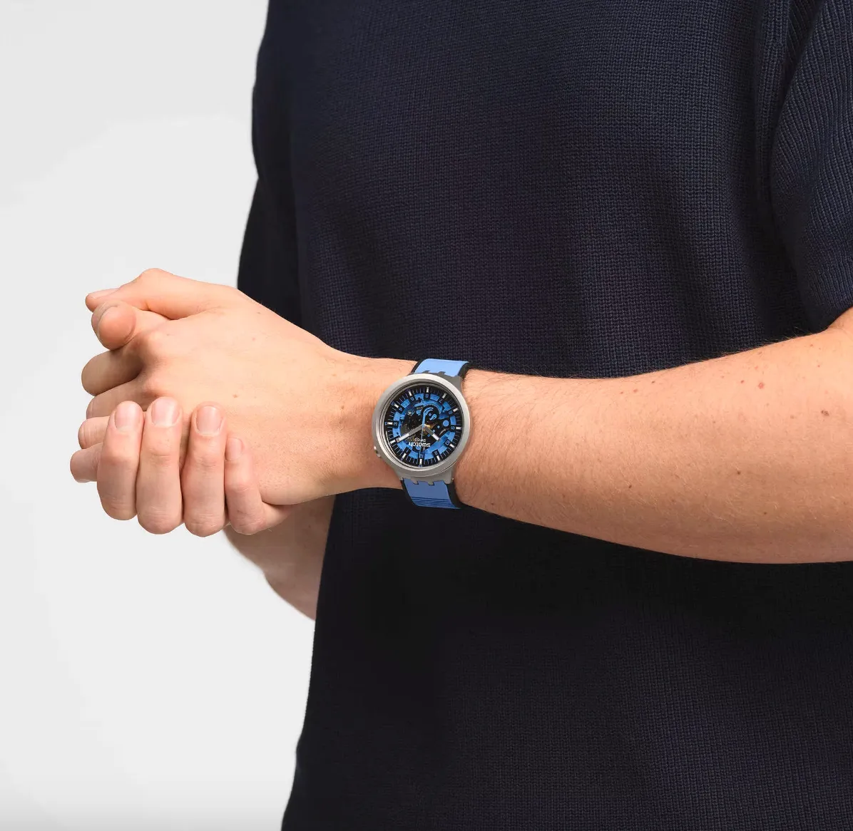 Orologio Swatch Big Bold Irony Azure Blue Daze