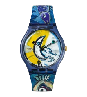 Orologio Swatch Chagall's Blue Circus