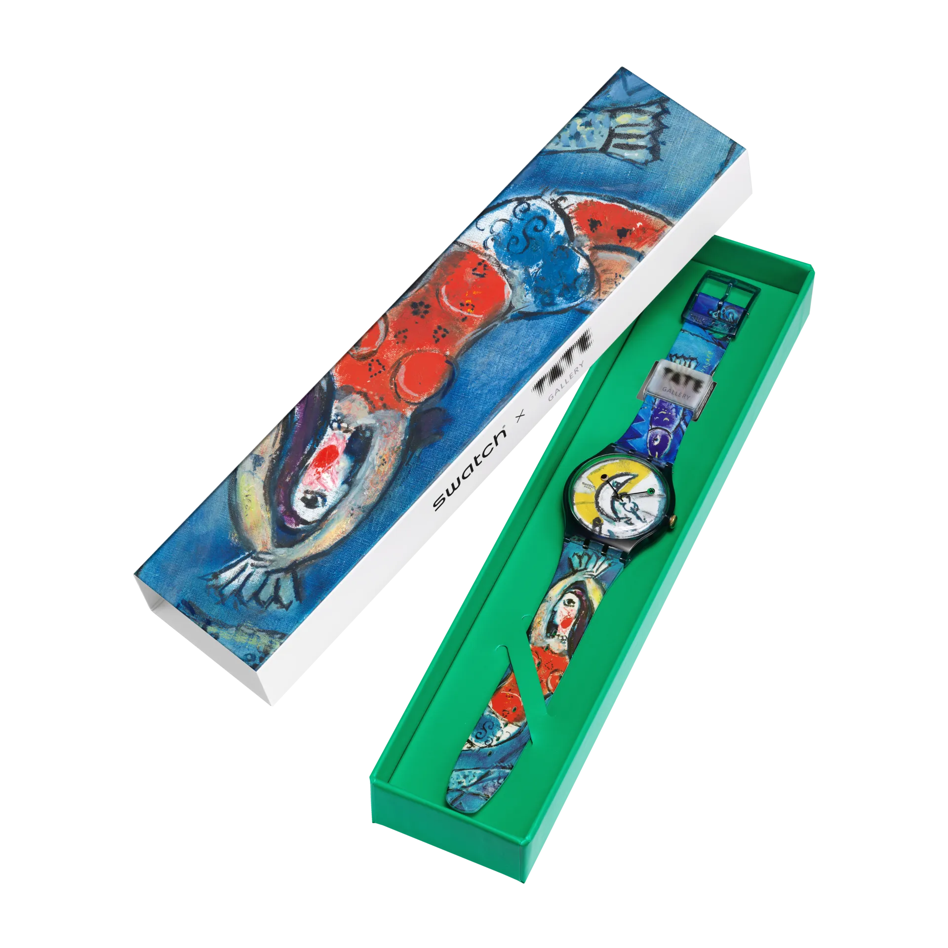 Orologio Swatch Chagall's Blue Circus