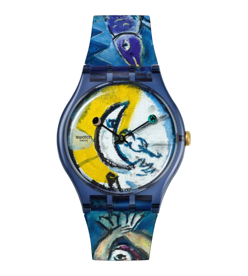 Orologio Swatch Chagall's Blue Circus