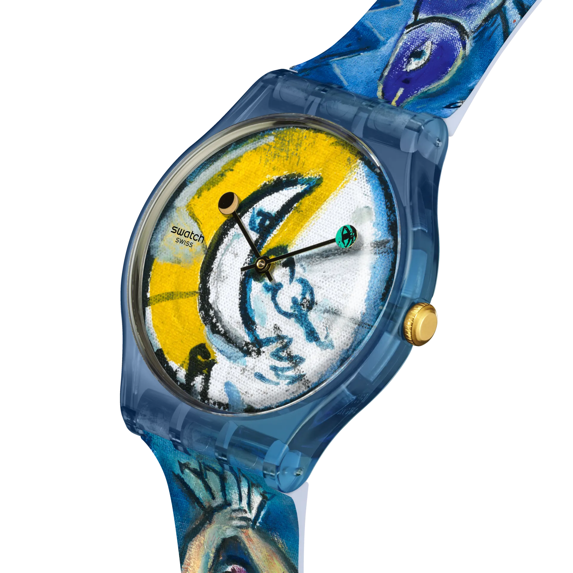 Orologio Swatch Chagall's Blue Circus