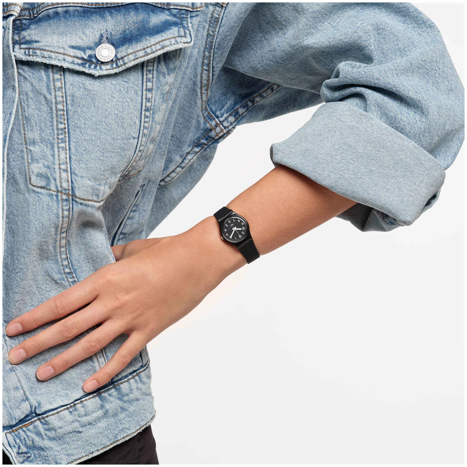 Orologio Swatch Lady Black Single