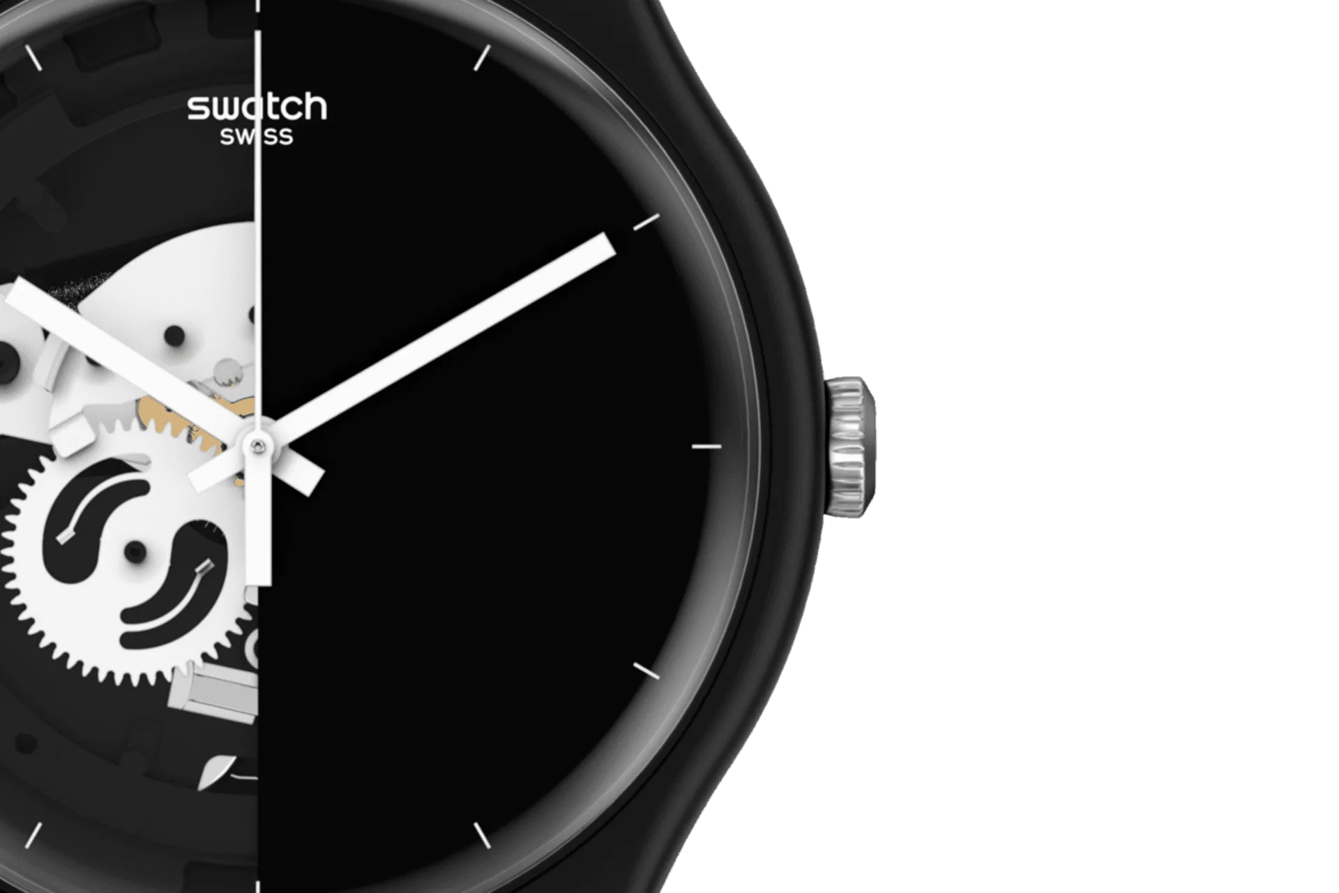 Orologio Swatch Live Time Black