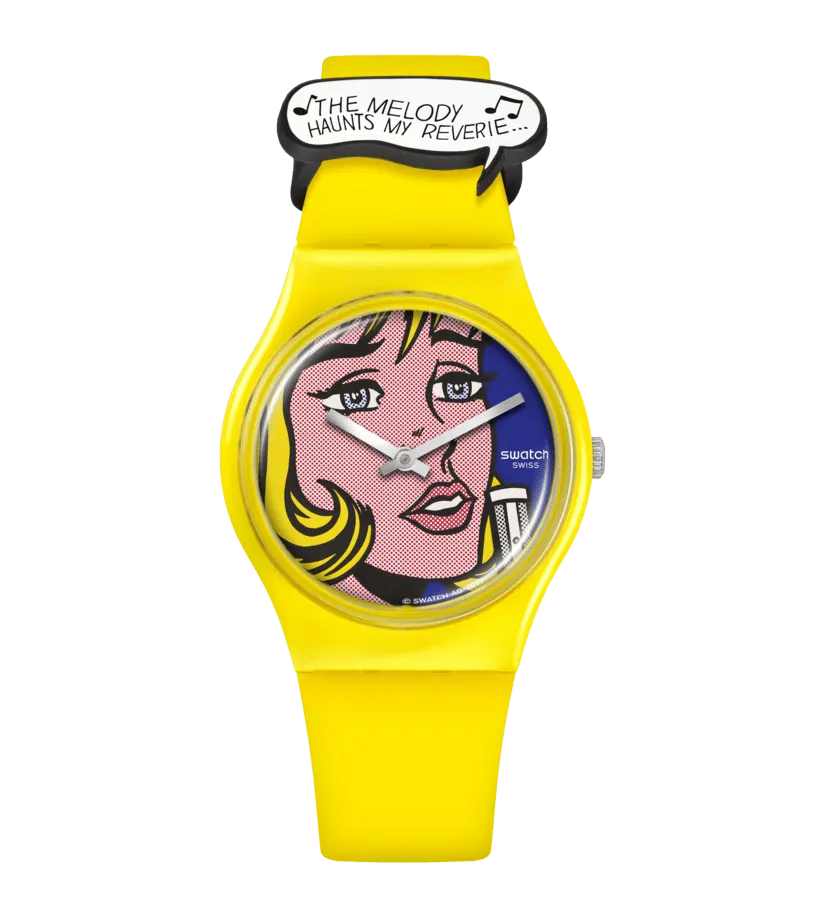 Orologio Swatch Reverie By Roy Lichtenstein, The Watch