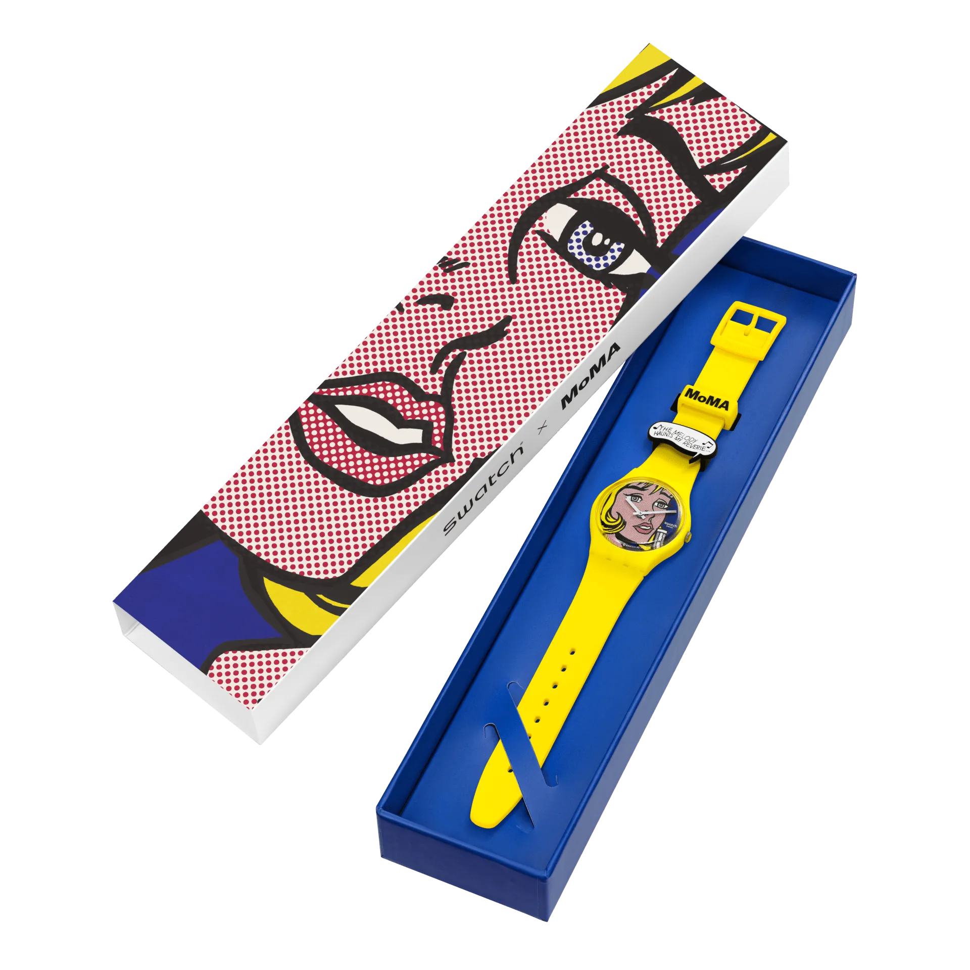 Orologio Swatch Reverie By Roy Lichtenstein, The Watch
