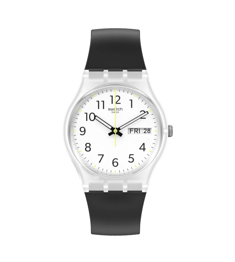Orologio Swatch Rinse Repeat Black