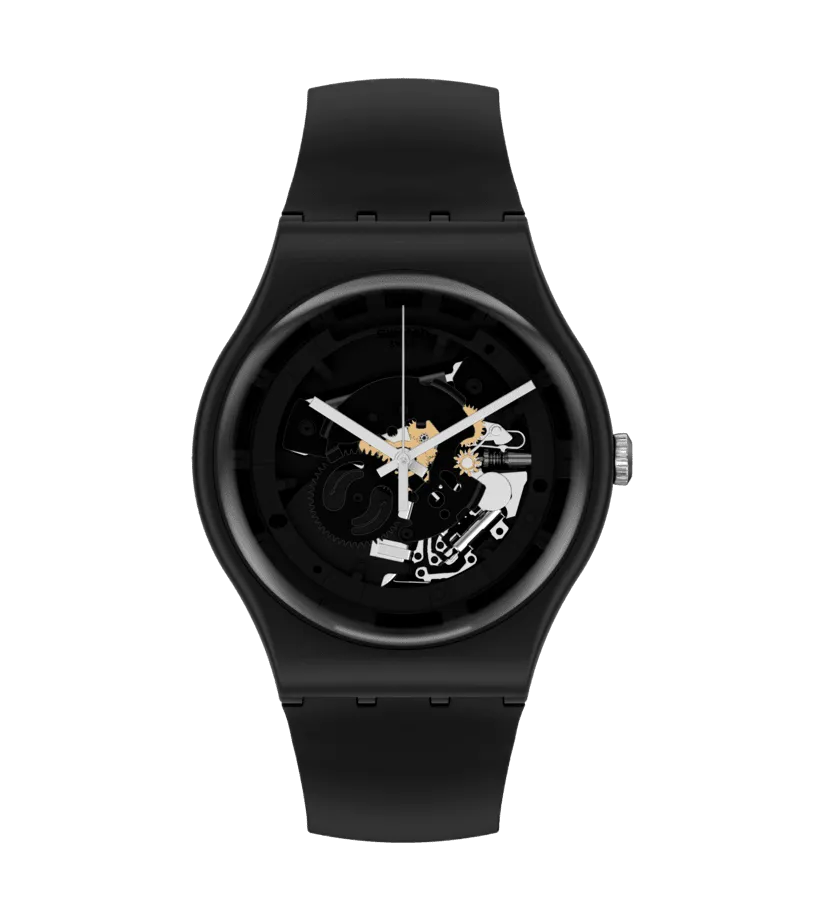 Orologio Swatch Spot Time Black