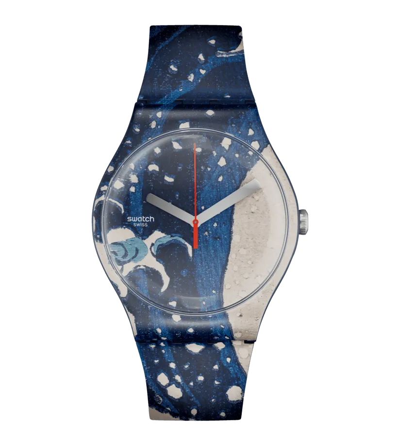Orologio Swatch The Great Wave By Hokusai & Astrolabe