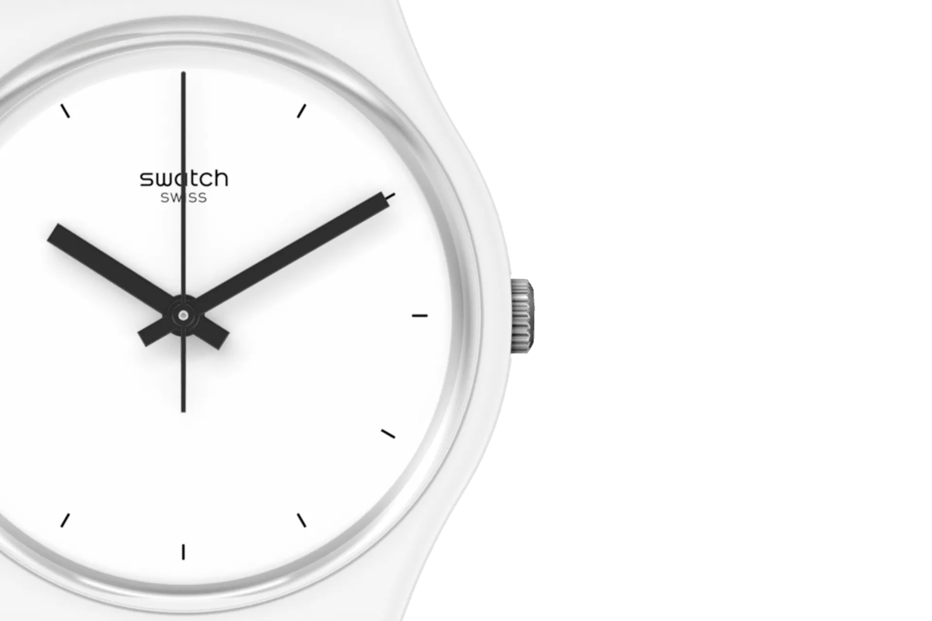 Orologio Swatch Think Time White