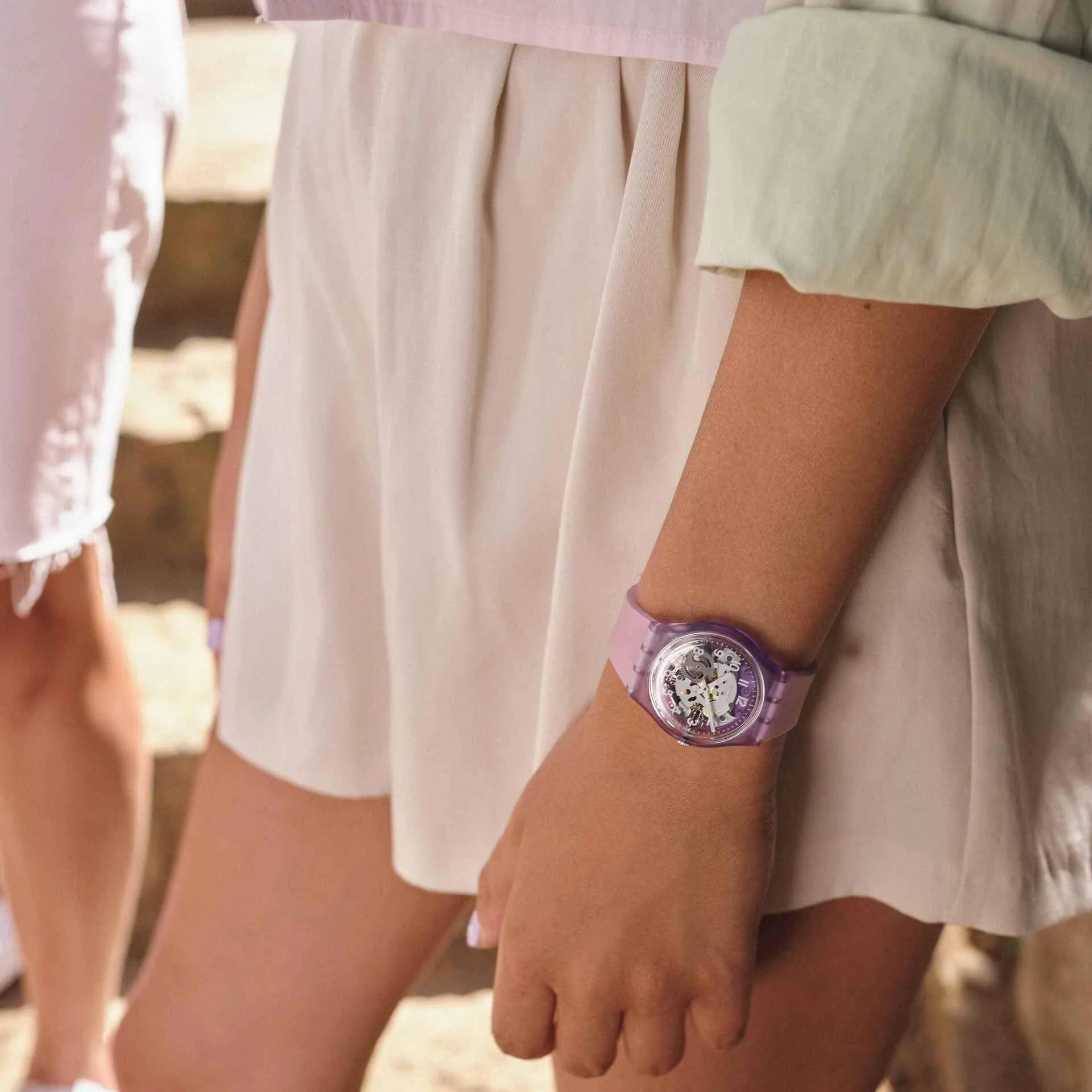 Orologio Swatch Tramonto Viola