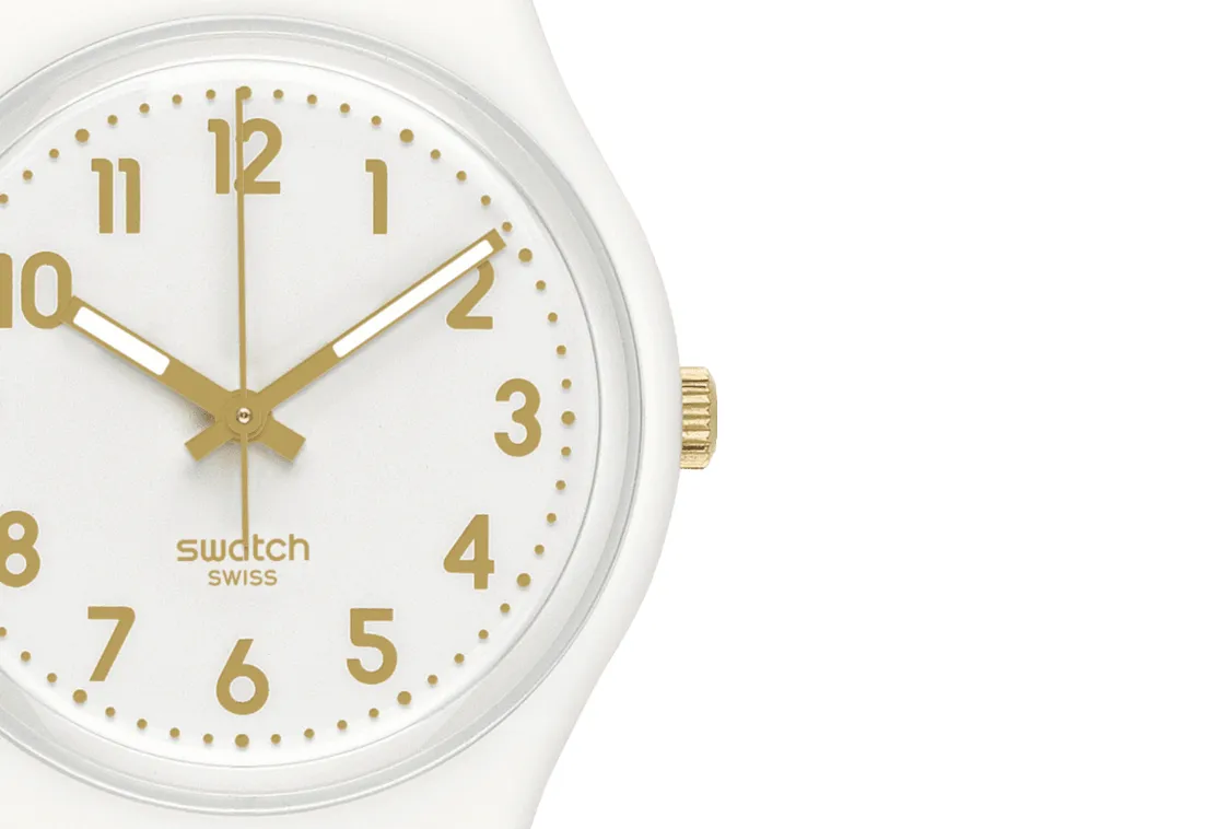 Orologio Swatch White Bishop Classic