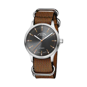 Panova Grey 40mm - Two-Piece Nylon Strap