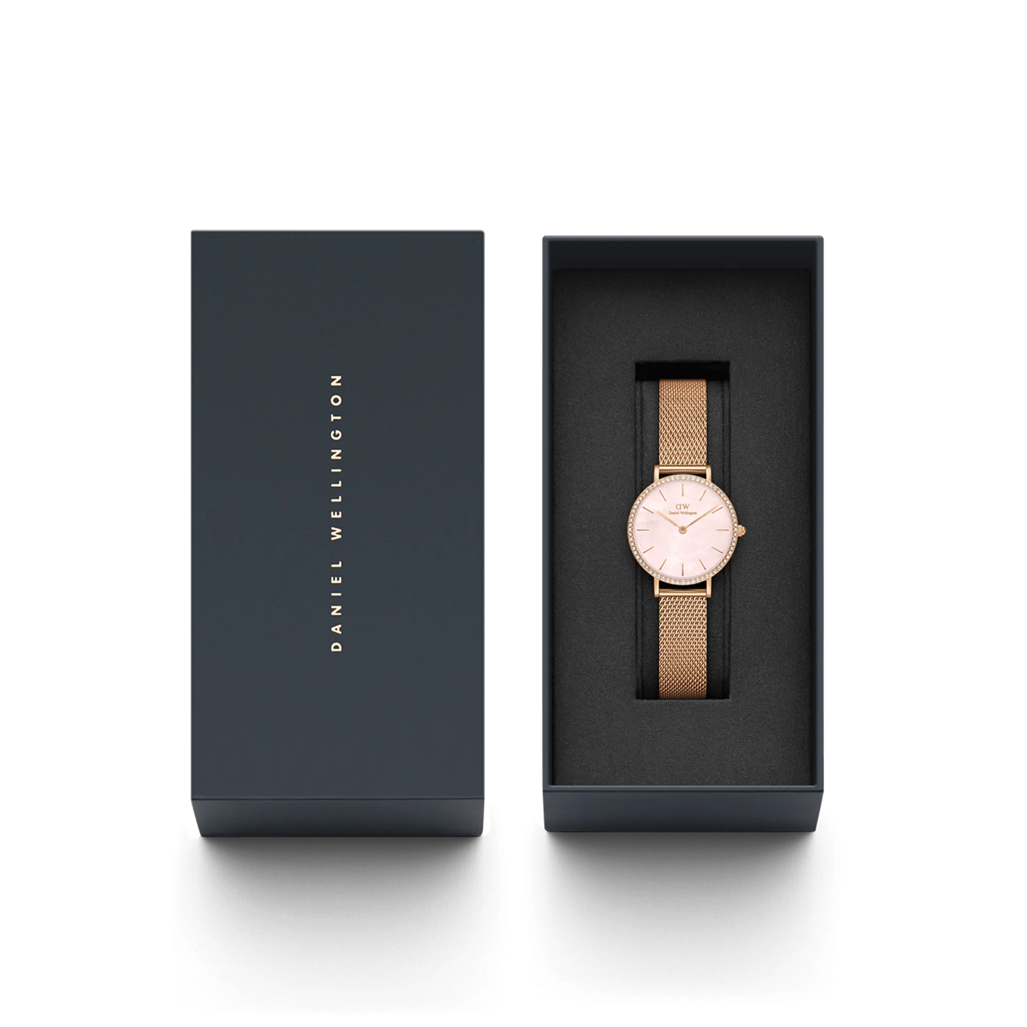 Petite Lumine Bezel Melrose Pink MOP