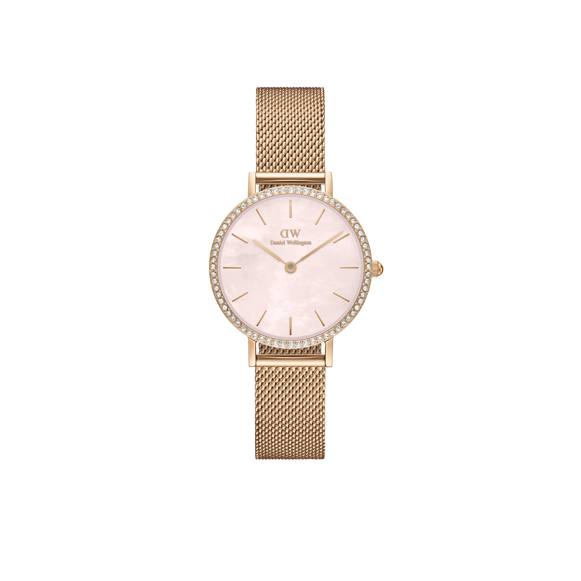 Petite Lumine Bezel Melrose Pink MOP