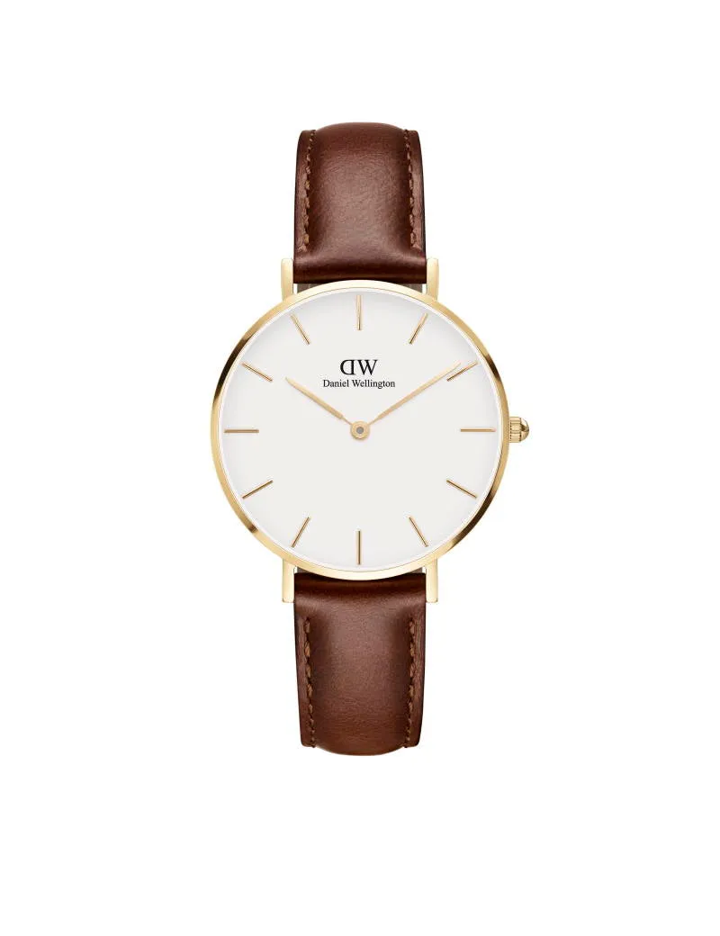 Petite St Mawes Gold 32Mm White