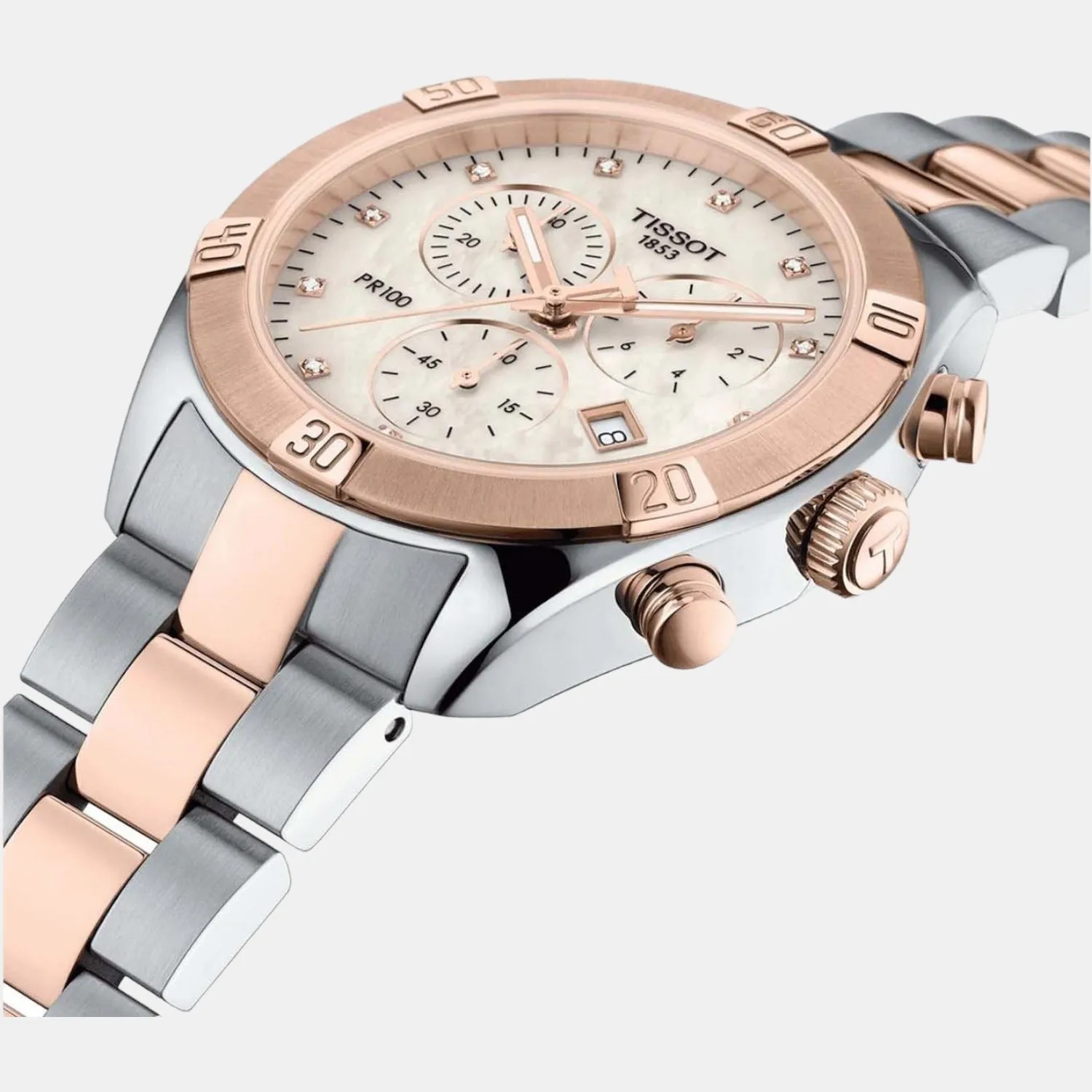 PR 100 Chronograph Men Chronograph Stainless Steel Watch T1019172211600